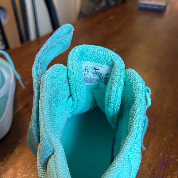 Nike Kids High-Top Sneakers - Mint Green - Picture 5 of 6